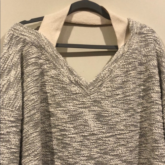 Free People FP Beach Gray Sweater Coverup NWOT - Picture 4 of 7